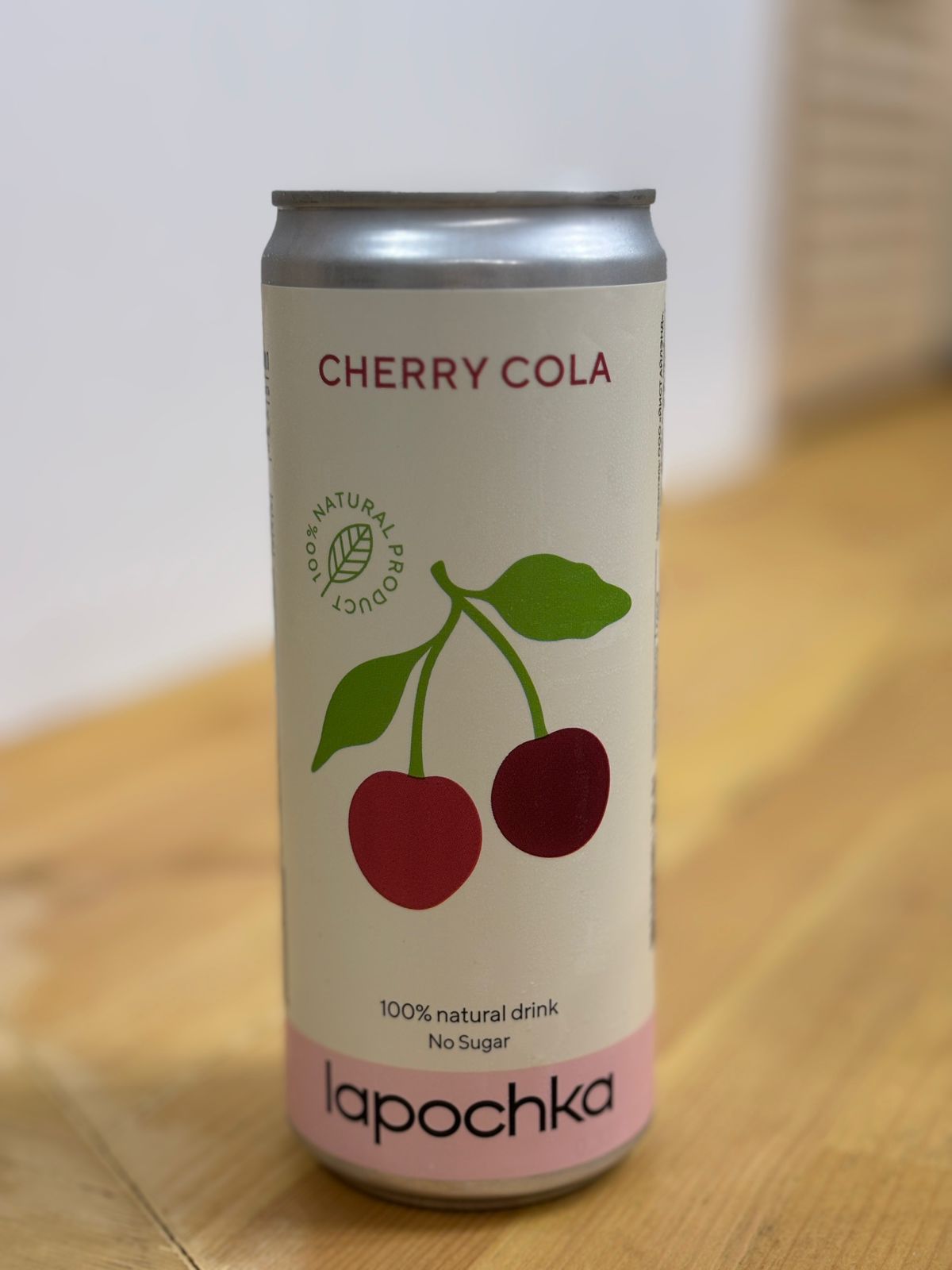 Лимонад "Лапочка" Черри Кола 0,33л без сахара