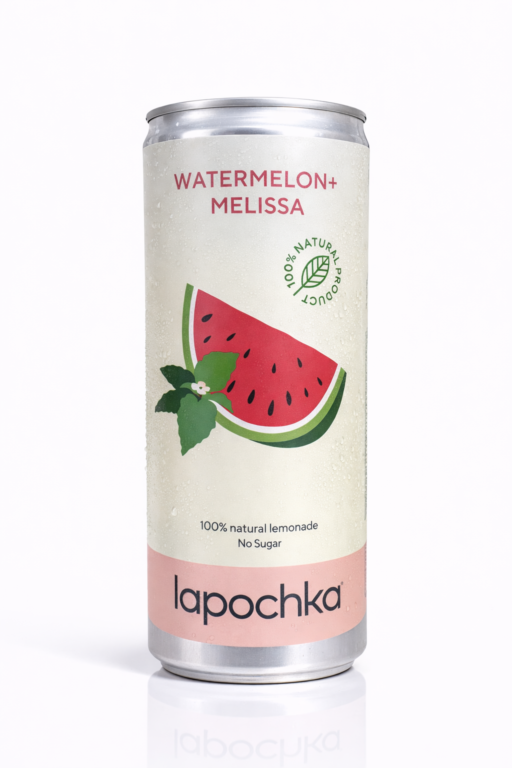 Лимонад "Лапочка" арбуз/мелисса 0,33л без сахара