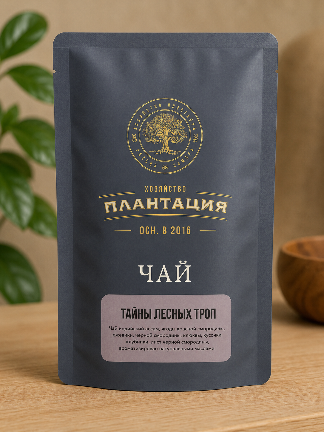Чай черный "Тайны лесных троп" 150гр