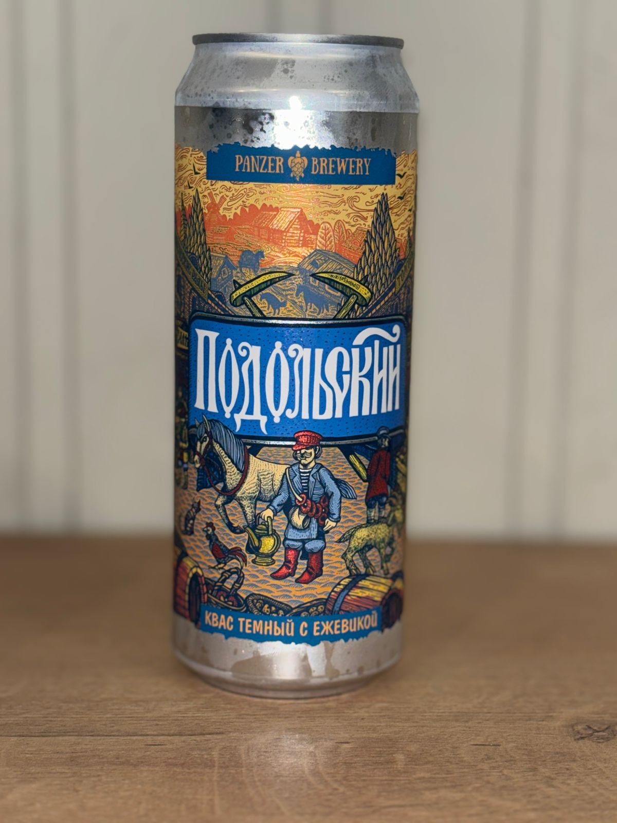 Квас Панзер "ПОДОЛЬСКИЙ" 0,45Л