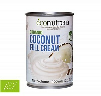 Сливки кокосовые 30% Econutrena 400 мл