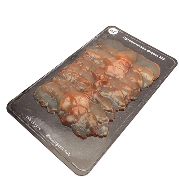 Нарезка 100г сырокопченый куриный "Карпаччо" М2