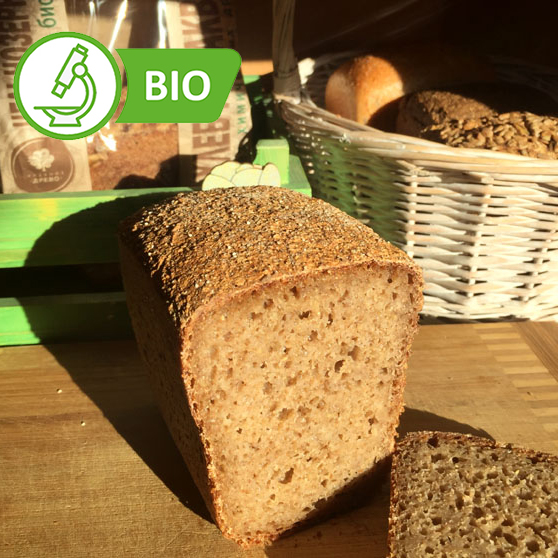 Хлеб ржано-пшеничный БЕЗ САХАРА 300 гр