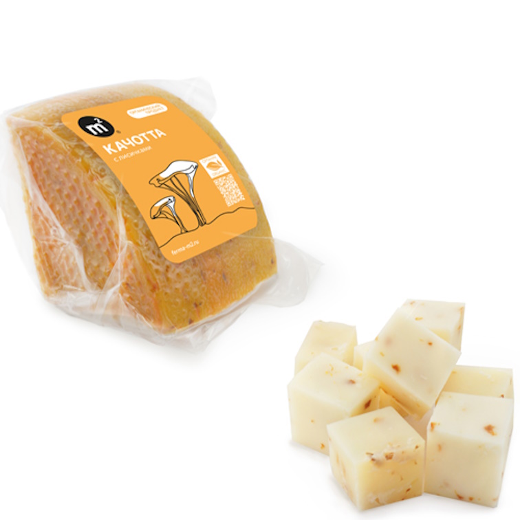 Сыр "Качотта с лисичками" м2