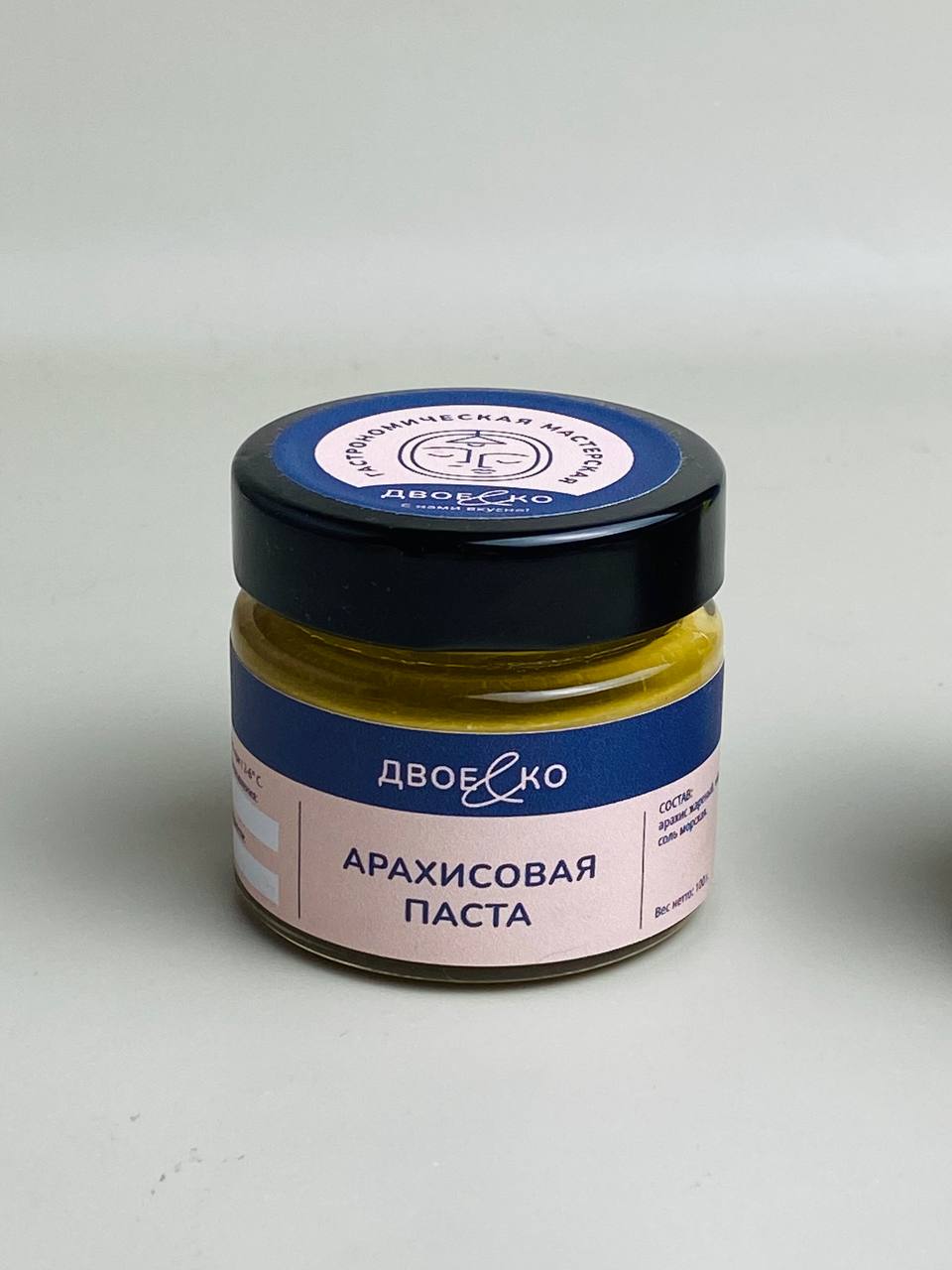 Арахисовая паста "Двое&Ко"