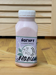 Козий йогурт питьевой "Малина" 250гр