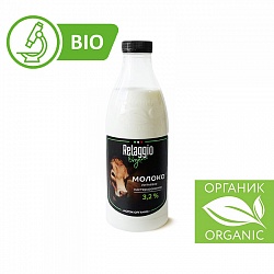 Молоко 3,2% Органик 0,93л АСПЭК