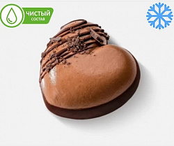 Десерт-сердце Шоколадное  БЕЗ САХАРА 100гр