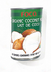 Кокосовое молоко FOCO ORGANIC (10-12%) 400 мл