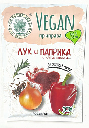 Vegan-приправа "Лук и паприка" без соли 22гр