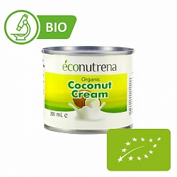 Органические кокосовые сливки  "Econutrena"22% 200мл ж/б