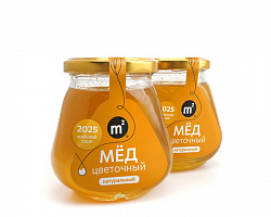 Мёд натуральный цветочный 330гр М2