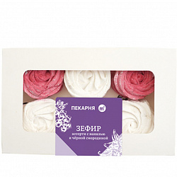 Зефир ассорти (ваниль и черная смородина) 180г М2