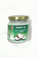 Масло кокосовое 100%  AROY-D "Extra Virgin" 180 мл