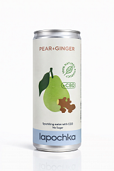 Напиток б/а Лапочка (груша/имбирь)-0.33
