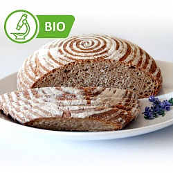 Хлеб пшеничный с лавандой БЕЗ САХАРА 500 гр